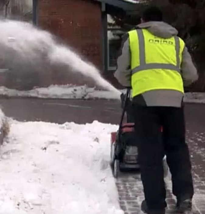 Naiad snow removal services