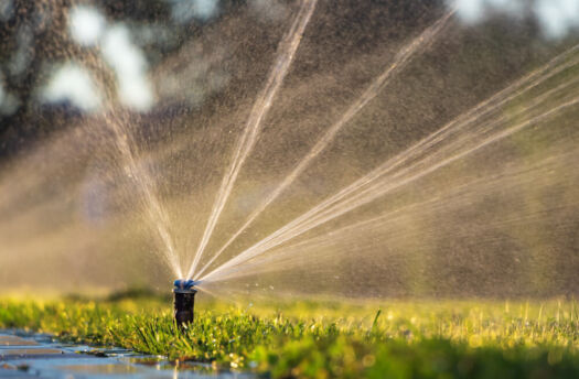 Sprinkler System blowout