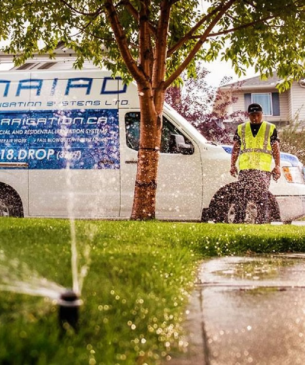 Irrigation activation service in Kelowna